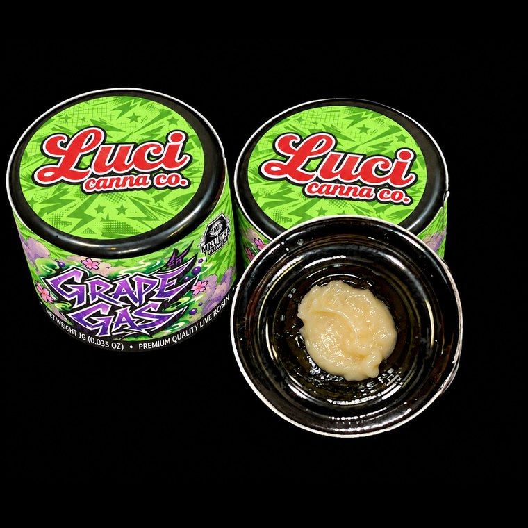 Grape Gas live rosin